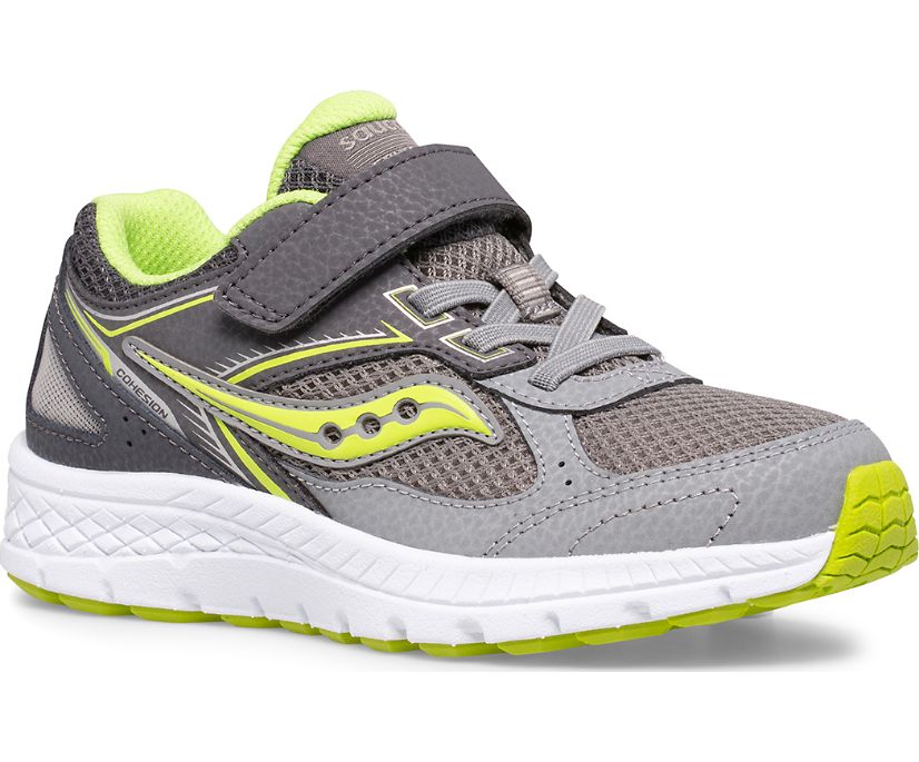 Saucony Cohesion 14 A/C Kids' Sneakers Grey | Canada 837TCEV